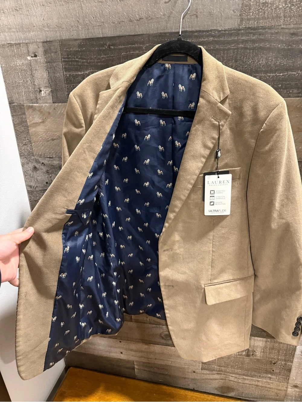 NWT Ralph Lauren | Ultraflex Corduroy Sport Blazer Coat